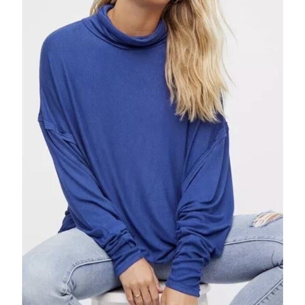 Free People We The Free Alameda Oversized Pullover Turtleneck‎ Top Women’s M